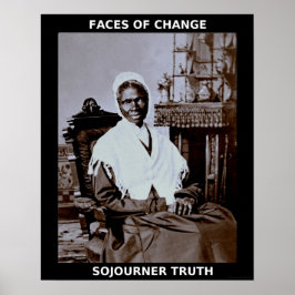 Zwarte geschiedenis Maand Heroes - Sojourner Waarh Poster