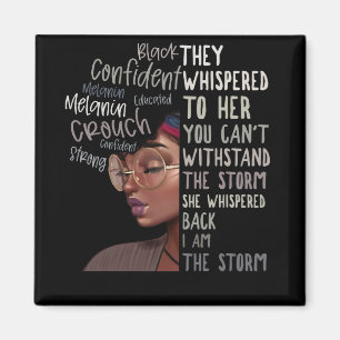 Zwarte geschiedenis maand ik ben het Storm sterke  Magneet