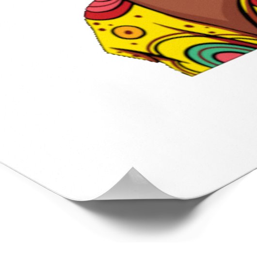 Zwarte geschiedenis maand ik ben het Storm sterke  Poster (Hoek)