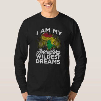Zwarte Geschiedenis Maand Ik ben mijn voorouders,  T-shirt