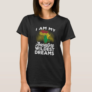 Zwarte Geschiedenis Maand Ik ben mijn voorouders,  T-shirt