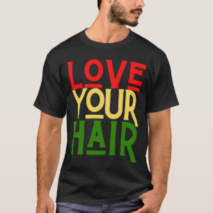 Zwarte geschiedenis Maand Melanin Love Familie & C T-shirt