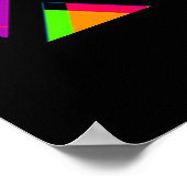 Zwarte Geschiedenis Maand Melanin Mannen Vrouwen K Poster (Hoek)