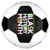 Zwarte Geschiedenis Maand Melanin Mannen Vrouwen K Voetbal (Gedraaid)