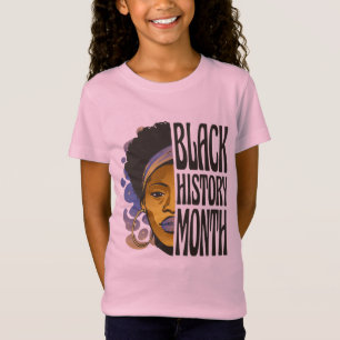 Zwarte Geschiedenis Maand - Melanine Vrouw Koningi T-shirt