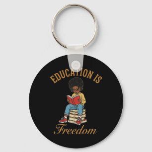Zwarte Geschiedenis Maand Onderwijs Vrijheid Boeke Sleutelhanger