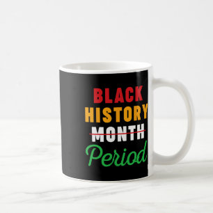 Zwarte Geschiedenis Maand Periode Afro-Amerikaanse Koffiemok