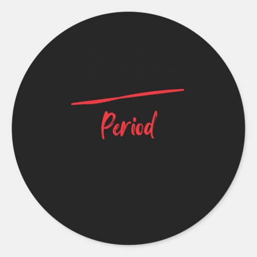 Zwarte geschiedenis (maand) Periode Sticker (Voorkant)