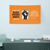 ZWARTE GESCHIEDENIS MAAND | Power Fist | Welkom Spandoek (Beurs)