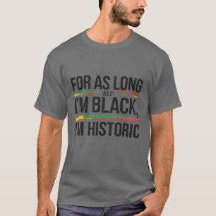 Zwarte Geschiedenis Maand T Shirt Design