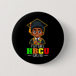 Zwarte Geschiedenis Maand Toekomstige Hbcu Afgestu Ronde Button 5,7 Cm