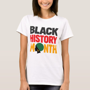 Zwarte Geschiedenis Maand Trots Cultureel Erfgoed T-shirt