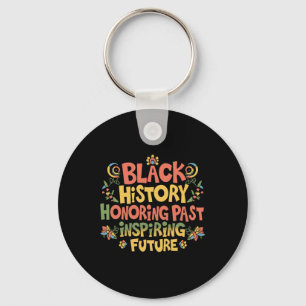 Zwarte Geschiedenis Maand Trots Sleutelhanger