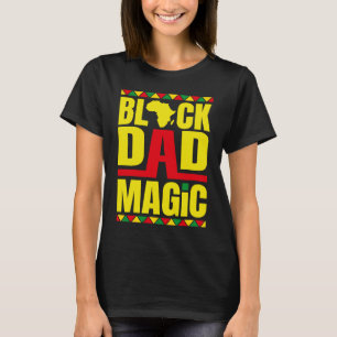 Zwarte Geschiedenis Maand Vader Zwarte Vader Afrik T-shirt