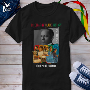 Zwarte Geschiedenis Maand vieren BHM 2027 T-shirt