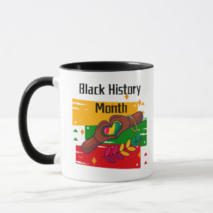 Zwarte Geschiedenis Maand Vieren Rise Together Mok