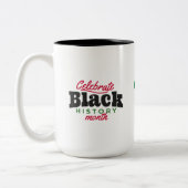 Zwarte geschiedenis maand viering Koffie Mok (Links)