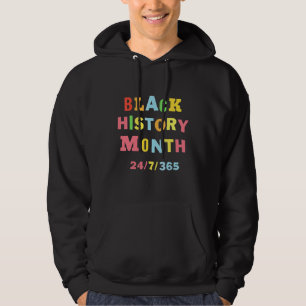 Zwarte geschiedenis maand voor Afrikaanse Mannen V Hoodie
