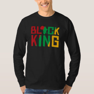 Zwarte Geschiedenis Maand Voor Mannen Jongens Afri T-shirt