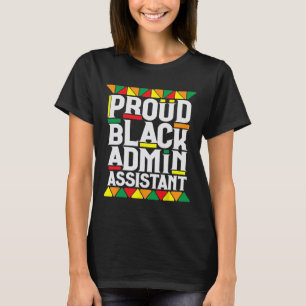 Zwarte Geschiedenis Maand Voor Zwarte Administrati T-shirt