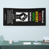 ZWARTE GESCHIEDENIS MAAND Welkom Conferentie Verti Spandoek (Beurs)