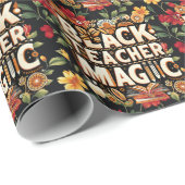 Zwarte Geschiedenis Maand Wrapping Paper Vibrant F Cadeaupapier (Rol Hoek)