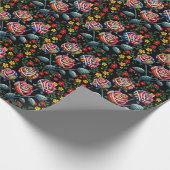 Zwarte Geschiedenis Maand Wrapping Paper Vibrant F Cadeaupapier (Hoek)