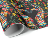 Zwarte Geschiedenis Maand Wrapping Paper Vibrant F Cadeaupapier (Rol Hoek)