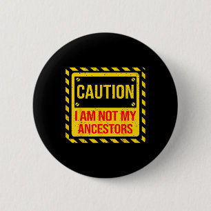 Zwarte Geschiedenis Maand Zolang Ik Zwart Ben Ben Ronde Button 5,7 Cm