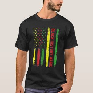 Zwarte geschiedenis Magische Afrikaanse Amerikaans T-shirt