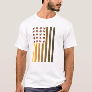 Zwarte Geschiedenis Melanin Vlag Mannen Vrouwen Ki T-shirt