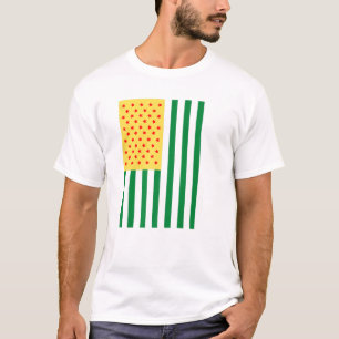 Zwarte Geschiedenis Melanin Vlag Mannen Vrouwen Ki T-shirt