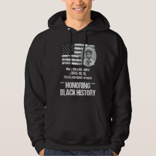 Zwarte Geschiedenis met 1e Afro-Amerikaanse Verple Hoodie