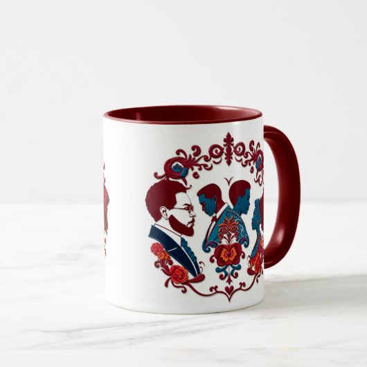 Zwarte geschiedenis Mok, Mok (Voorkant rechts)