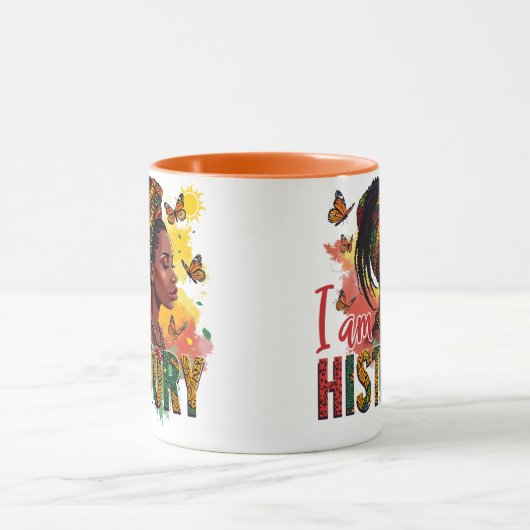 Zwarte geschiedenis Mokken & Cups Ontwerp (Midden)