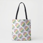 ZWARTE GESCHIEDENIS Motivatie BHM-afdrukken Tote Bag (Voorkant)