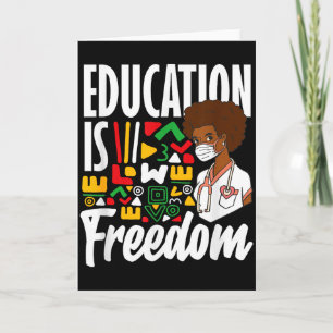 Zwarte Geschiedenis Onderwijs Is Vrijheid Kaart