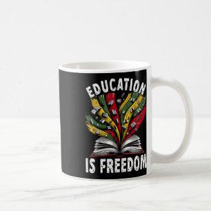Zwarte Geschiedenis Onderwijs is Vrijheidsboeken Z Koffiemok