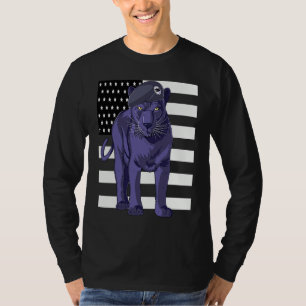 Zwarte Geschiedenis Panther Partij T-shirt