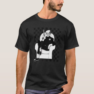 Zwarte Geschiedenis Panther Party 1966 Checkerboar T-shirt