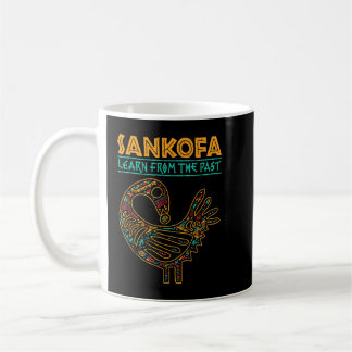Zwarte Geschiedenis Sankofa African Bird Juneteent Koffiemok