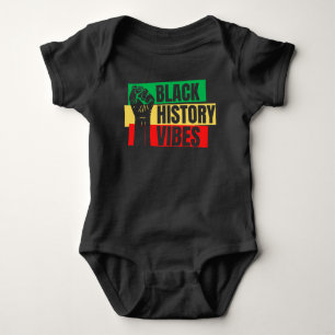 Zwarte Geschiedenis Sfeer Melanine Baby Jongens Me Romper