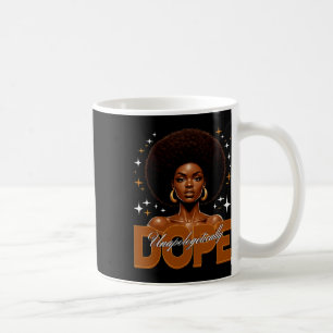 Zwarte Geschiedenis Shirt Onverbloemd Drug Melanin Koffiemok