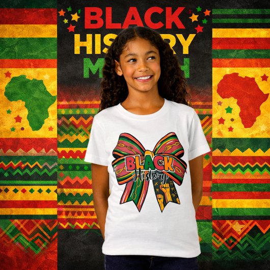 Zwarte Geschiedenis Strik T-shirt