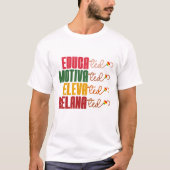 Zwarte Geschiedenis T-shirt (Voorkant)