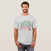 Zwarte Geschiedenis T-shirt (Voorkant volledig)