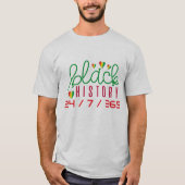 Zwarte Geschiedenis T-shirt (Voorkant)