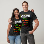ZWARTE GESCHIEDENIS T-SHIRT (Unisex)