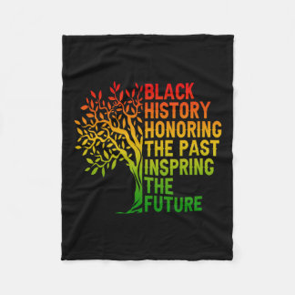 zwarte geschiedenis ter ere van de afrikaanse trot fleece deken