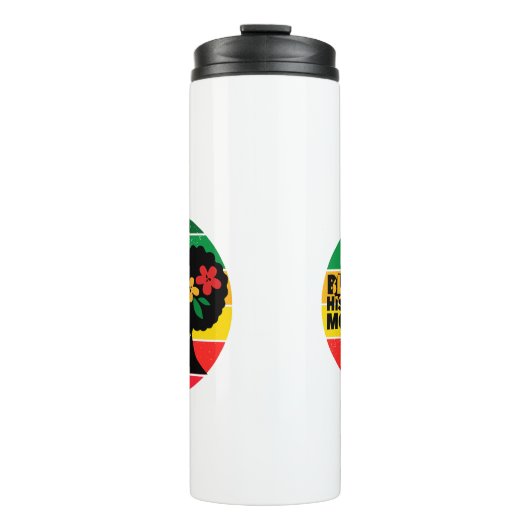 Zwarte geschiedenis thermosbeker (Voorkant)